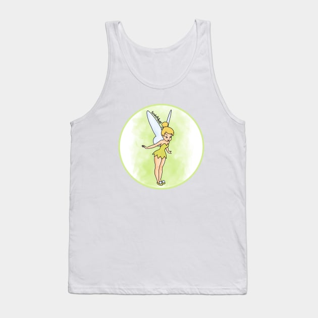 Tinkerbell Tank Top by destinybetts